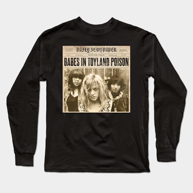 Babes in Toyland Long Sleeve T-Shirt by Kinanti art